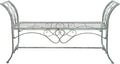 SAFAVIEH Outdoor Collection Adina Victorian Antique Dark Green Wrought Iron by SAFAVIEH