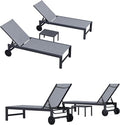 PURPLE LEAF Chaise Lounge Chair by PURPLELEAF