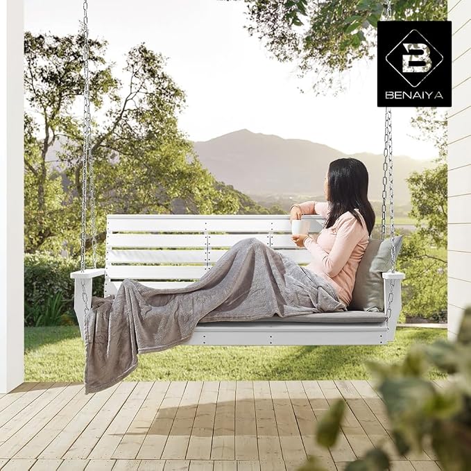 Premium Poly Lumber Porch Swing - Image 2