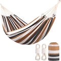 Camping Hammocks for Backyard Hanging Sturdy Garden Comfortable Fabric Hammock by LIEVIM