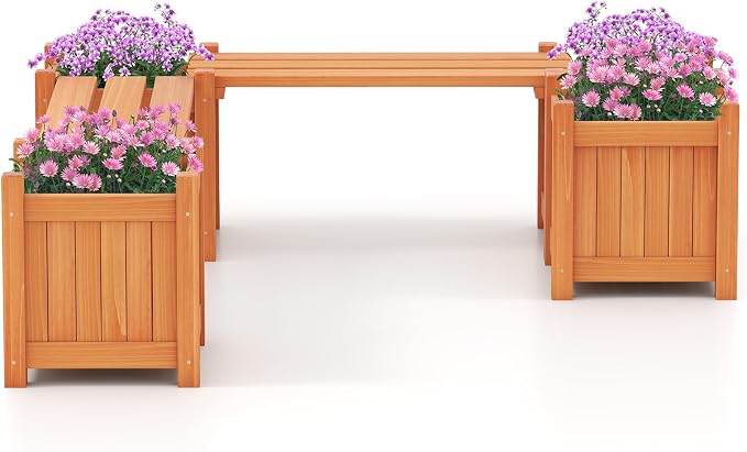 Giantex 4-in-1 Outdoor Bench by Giantex