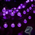 20 LED Decorations Crystal Globe Solar String Outdoor Lights by Unknown