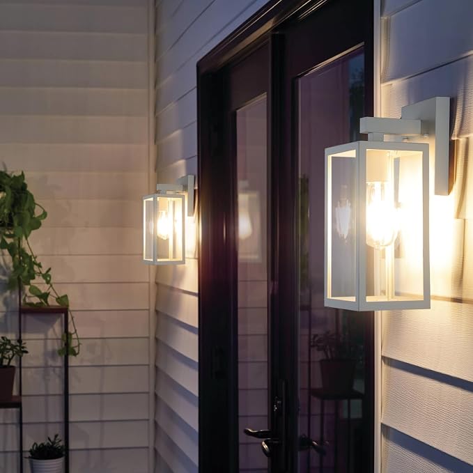 MAXvolador Outdoor Wall Lantern, Exterior Waterproof Wall Sconce Light Fixture - Image 4