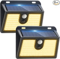 Solar Motion Sensor Outdoor Lights, Super Bright Solar Lights Outdoor Waterproof by Claoner