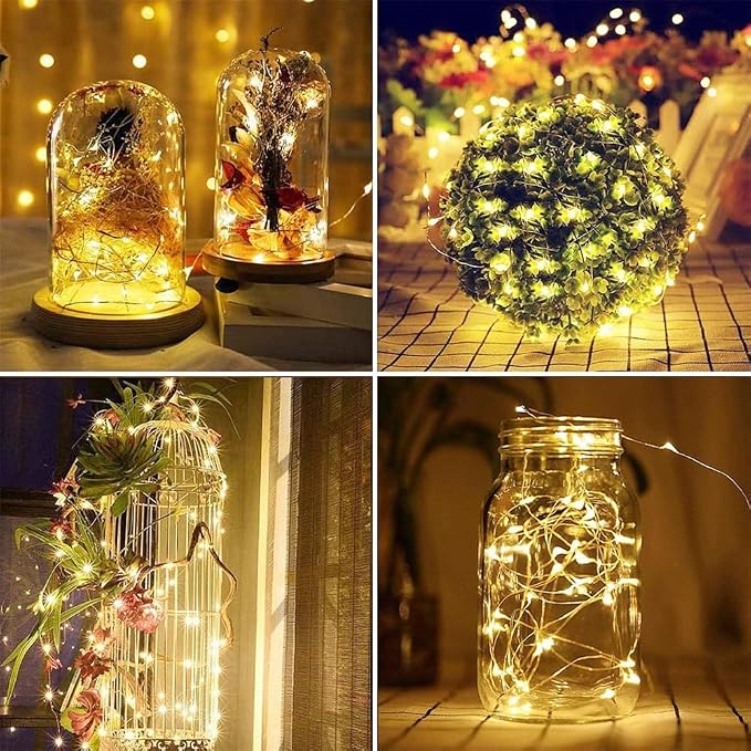 WESEN 300 LED Christmas String Lights Indoor Outdoor-2Pack, Solar String Lights - Image 4
