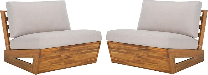 SAFAVIEH Outdoor Patio Furniture Collection – Dune Lounge Chair Set of 2 by SAFAVIEH