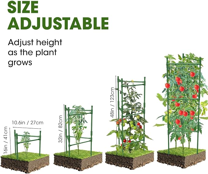 6 Pack Tomato Cage, Tomato Cage - Image 4