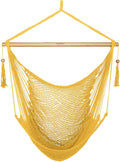 JoyView Hammock Chair with Spreader Bar Caribbean Hammock Swing Chair 300 LBS by JoyView