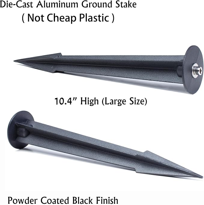 Aluminum Metal Ground Stake Spike Replacement - Image 2