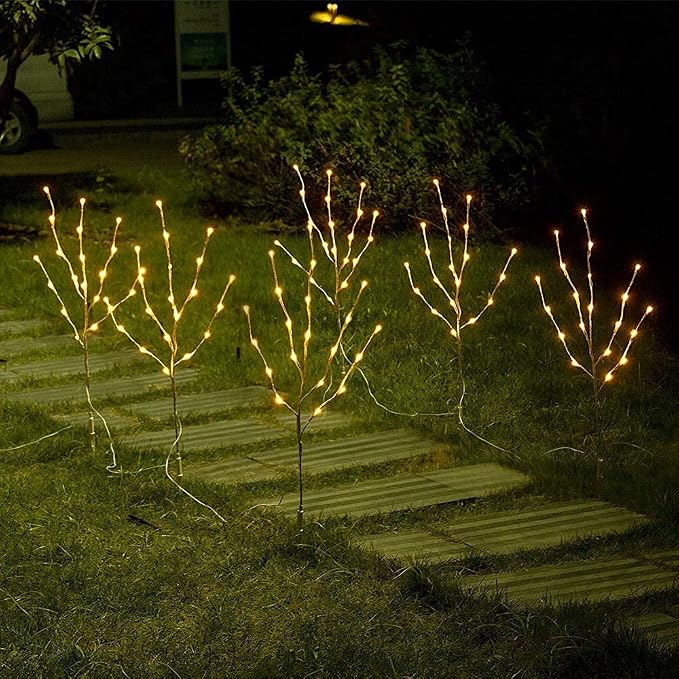 Vanthylit 3PK 30'' Lighted Birch Twig Branches - Image 5