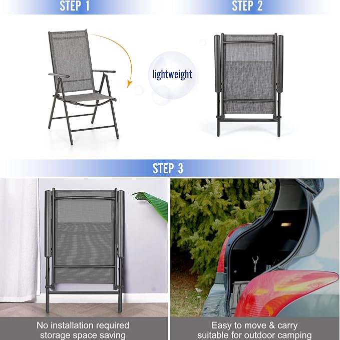 PHI VILLA 7 Piece Outdoor Dining Set - Image 3