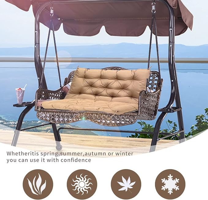 Porch Swing Cushions, Swing Cushions - Image 3