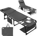Devoko Beach Lounge Chair, Outdoor Sun Tanning Chair by DEVOKO