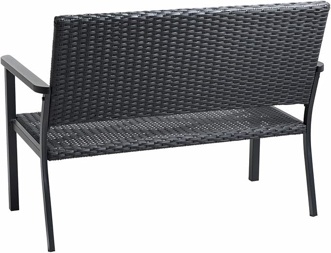 C-Hopetree Outdoor Loveseat Bench Chair - Image 5