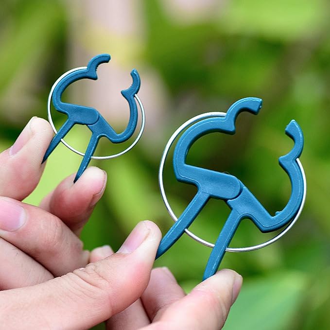 60PCS Plant Clips 2 Sizes Adjusting Reusable Garden Plant Supports Clips - Image 3