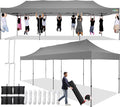 COBIZI 10x30 Pop up Canopy Tent 10x30 Canopy No Sidewall Waterproof Heavy Duty by COBIZI
