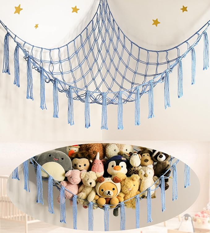 Stuffed Animal Storage Hammock Net by MirolamUS