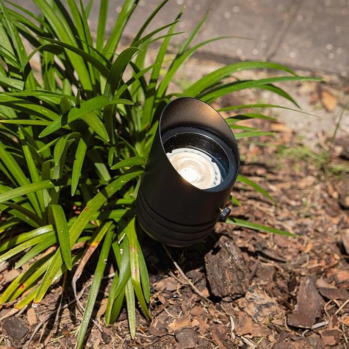 VOLT Fat Boy 12V Brass Outdoor Spotlight - Image 6