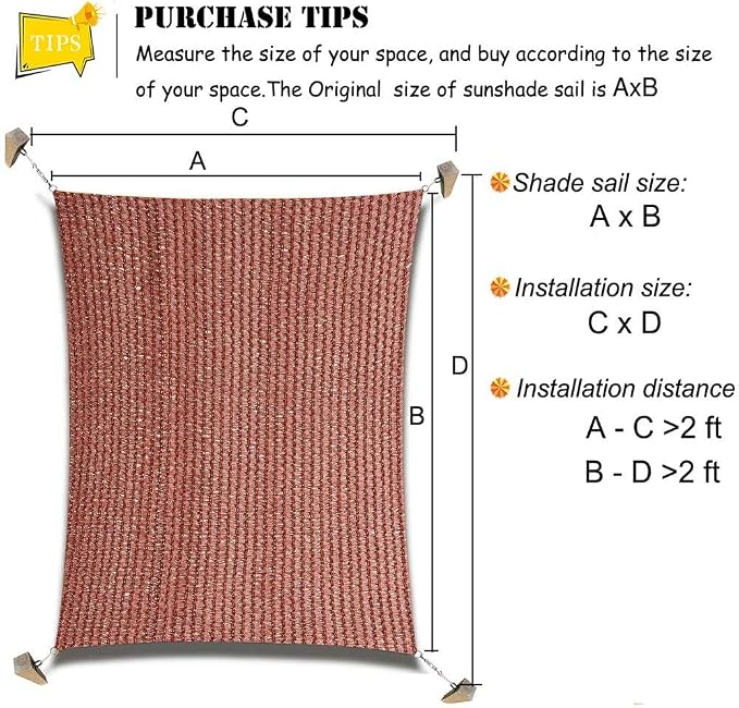 diig Patio Sun Shade Sail Canopy - Image 2