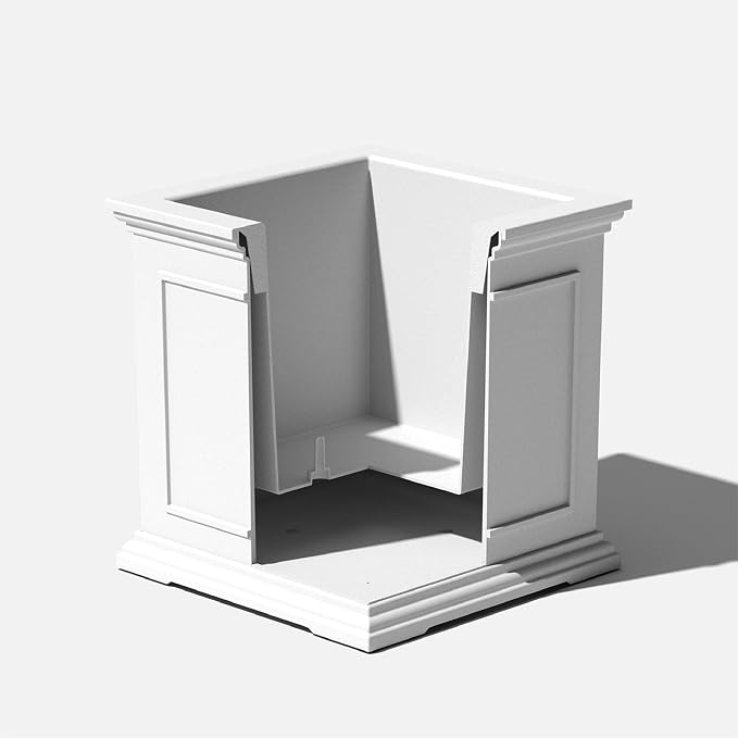 Veradek Brixton Series Cube Plastic Planter - Image 9