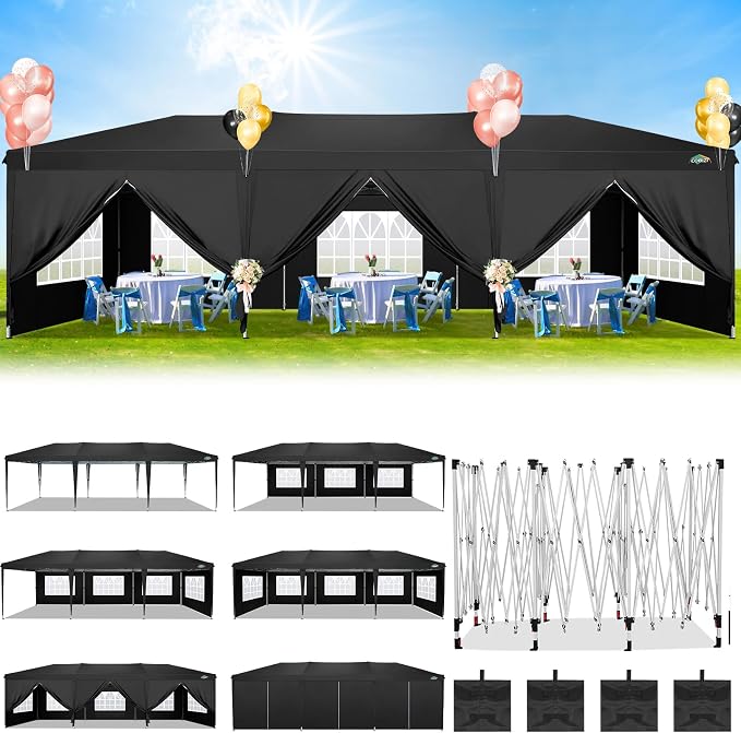 COBIZI 10x30 Canopy Party Tent - Image 2