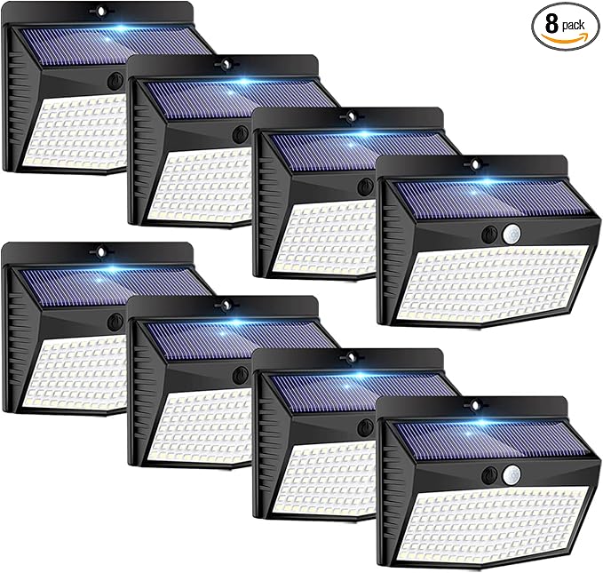 Peasur Solar Lights Outdoor, Solar Motion Sensor Security Light by Peasur