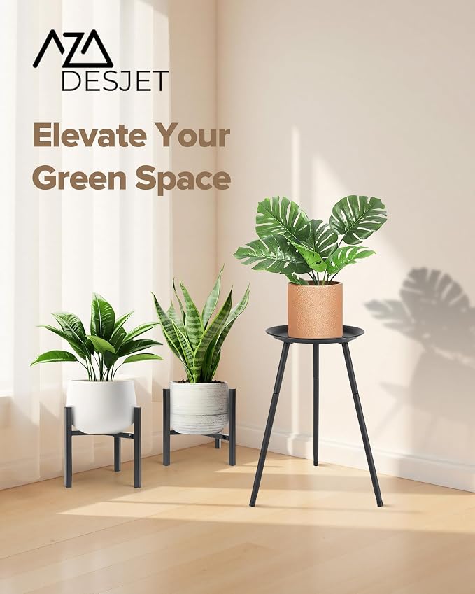 Tall Plant Stand Indoor, Metal Mid Century Indoor Plant Stands, Adjustable - Image 8