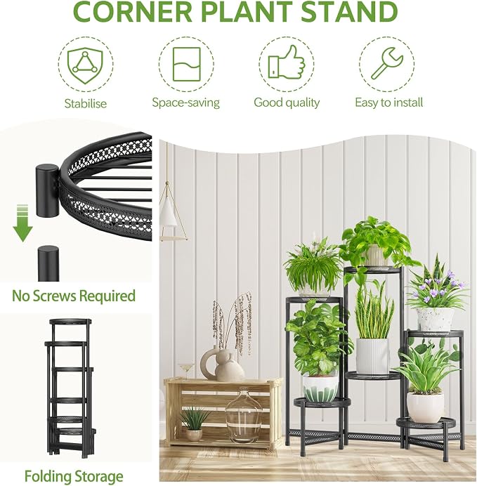 iDavosic.ly 6 Tier Large Plant Stand Indoor - Image 4
