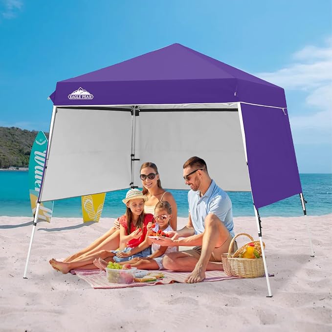 EAGLE PEAK Day Tripper 8x8 Aluminum Super-Lightweight Slant Leg Pop Up Canopy - Image 5
