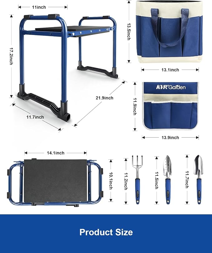 KVR Garden Kneeler and Seat Set 7-Piece Upgraded - Image 2