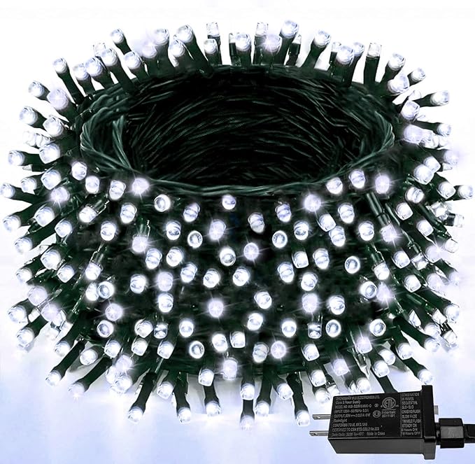 Upgraded 99FT 300 LED Christmas Lights Outdoor & Indoor, Memory Function & by PRODUCTS