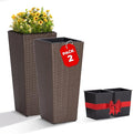 Idzo All Weather Wicker Planters by Idzo