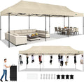 COBIZI 10x30 Pop up Canopy Tent Heavy Duty Without Sidewalls, Easy Set-up by COBIZI