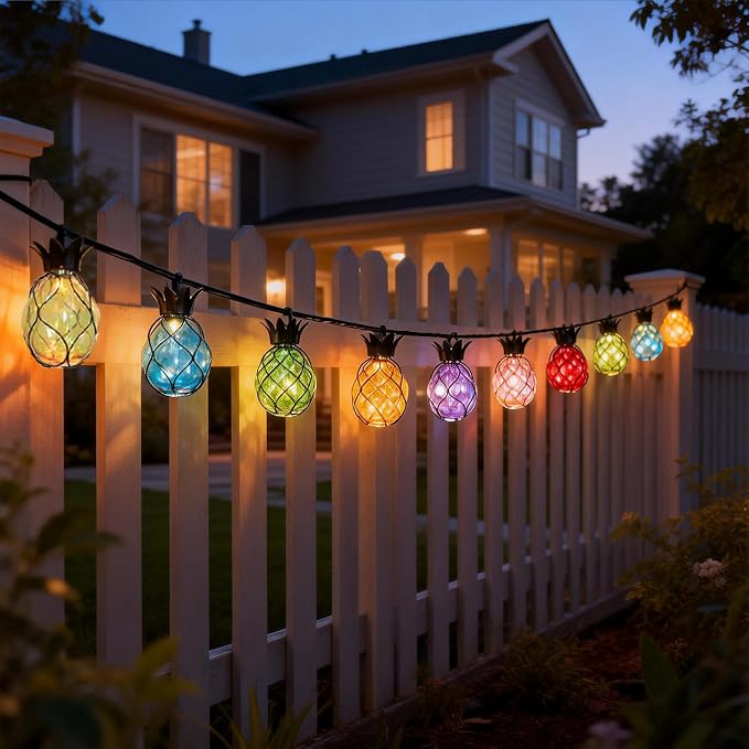 Vigdur Pineapple String Lights - Image 2