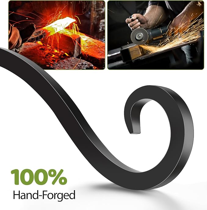 BOLITE Plant Hangers Outdoor Indoor, 12 Inch Wall Plant Hooks, Metal Bird - Image 5