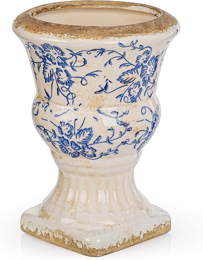 Sungmor Small Ceramic Urn Planter by Sungmor