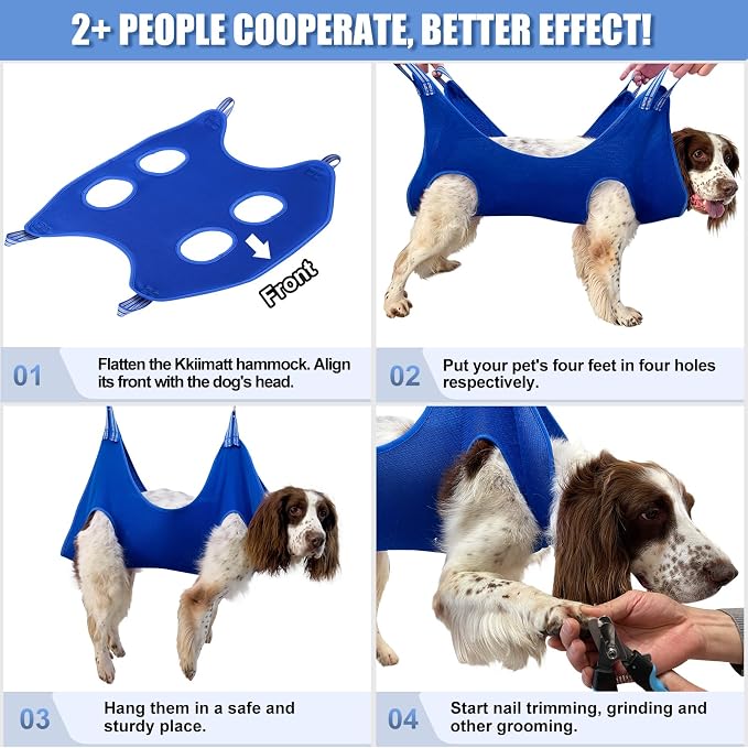 10 in 1 Pet Grooming Hammock Harness - Image 4
