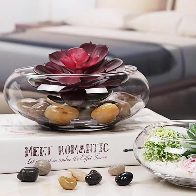 Glass Lotus Bowl Planter, Lotus Flower Bowl, Lotus Bowls - Image 9