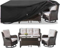 Patio Furniture Cover for 5 Pieces Set-Waterproof 600D Oxford Fabric Cover for by Aacabo