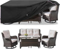 Patio Furniture Cover for 5 Pieces Set-Waterproof 600D Oxford Fabric Cover for by Aacabo