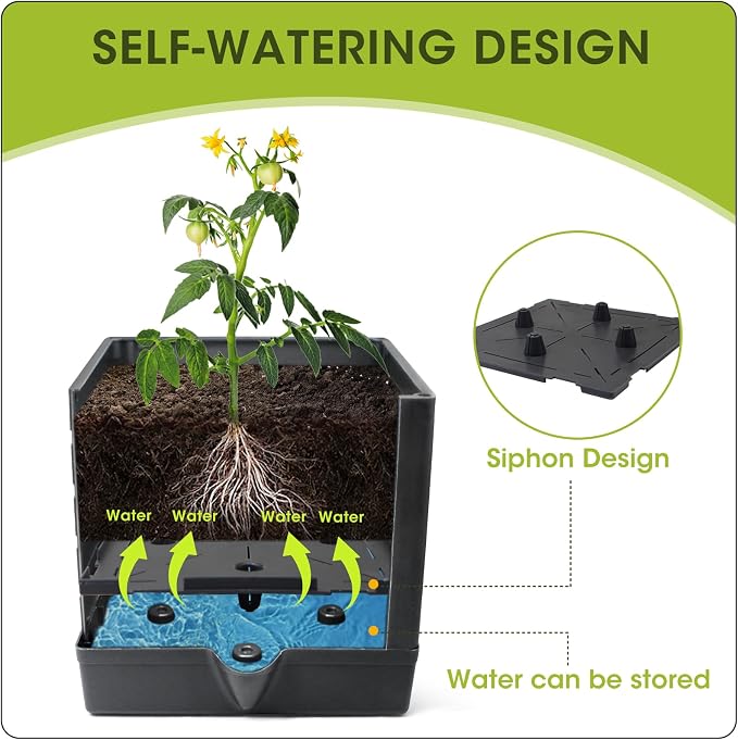 MQFORU Raised Garden Bed, Tomato Cages - Image 3