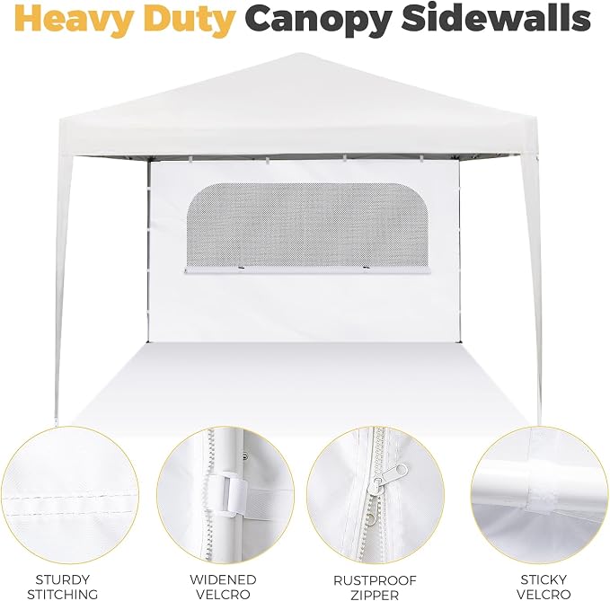 10x10ft Canopy Sidewall 1 PC Wall Panel Replacement - Image 3