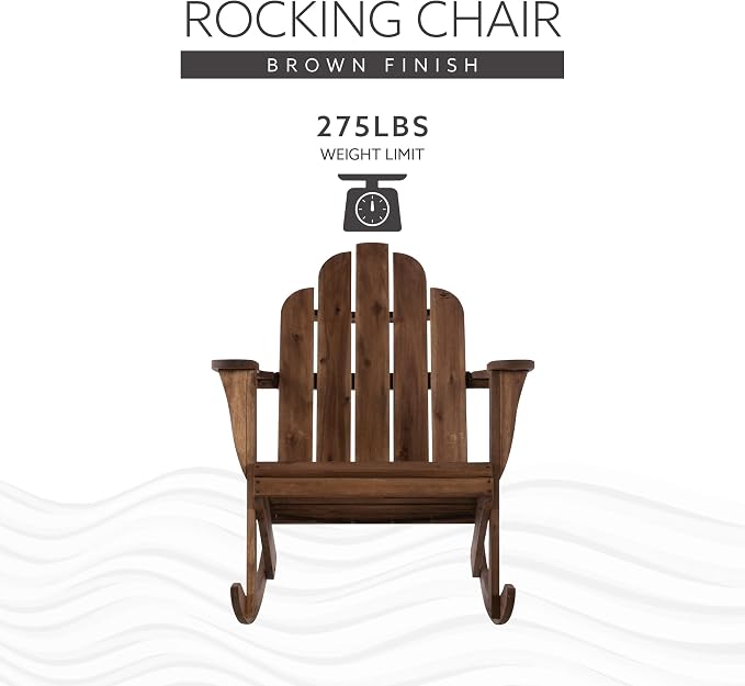 Linon Woodstock Rocking Chair - Image 6