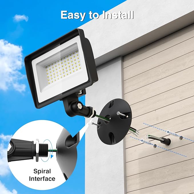 Onforu 65W LED Flood Lights Outdoor - Image 7