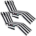 RattanView 2 Pcs Outdoor Chaise Lounge Cushion by RattanView