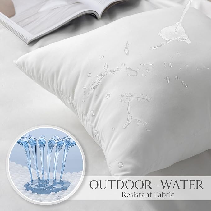 Ashler 16 x 16 Outdoor Pillow Inserts, Indoor Outdoor Decorative - Image 4
