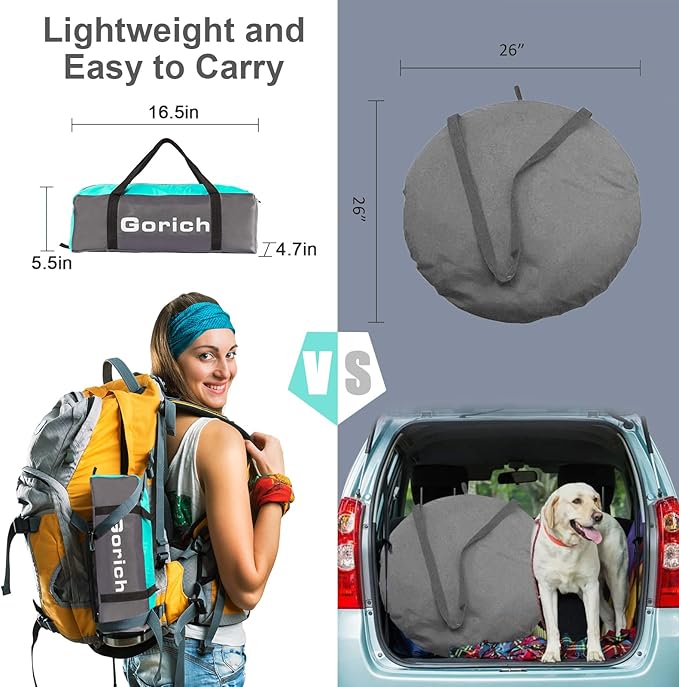 Gorich Beach Tent Sun Shelter for 3/4-5/6-7/8-10 Person - Image 5