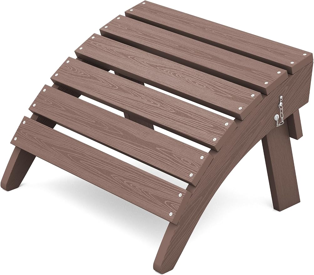 KINGYES Folding Adirondack Ottoman by KINGYES