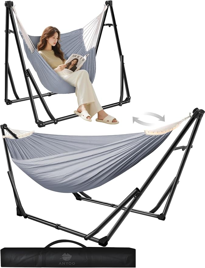 Anyoo 2 in 1 Hammock and Swinging Chair by Anyoo