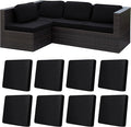 8Pcs Stretch Patio Cushion Covers, Outdoor Couch Covers Replacement, Outdoor by BIETYONE
